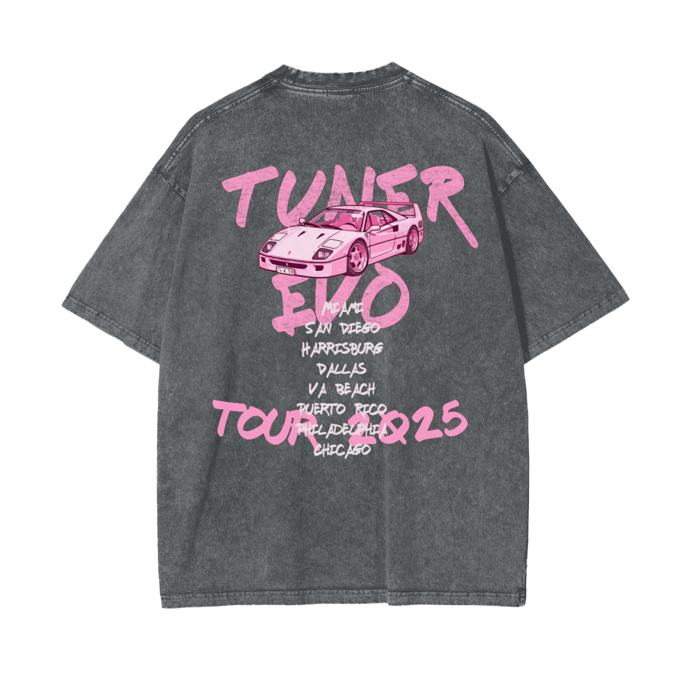 The tour 25' shirt