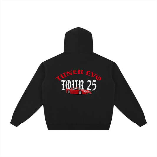 End of 2025 Essential Fleece Zip-Through Hoodie